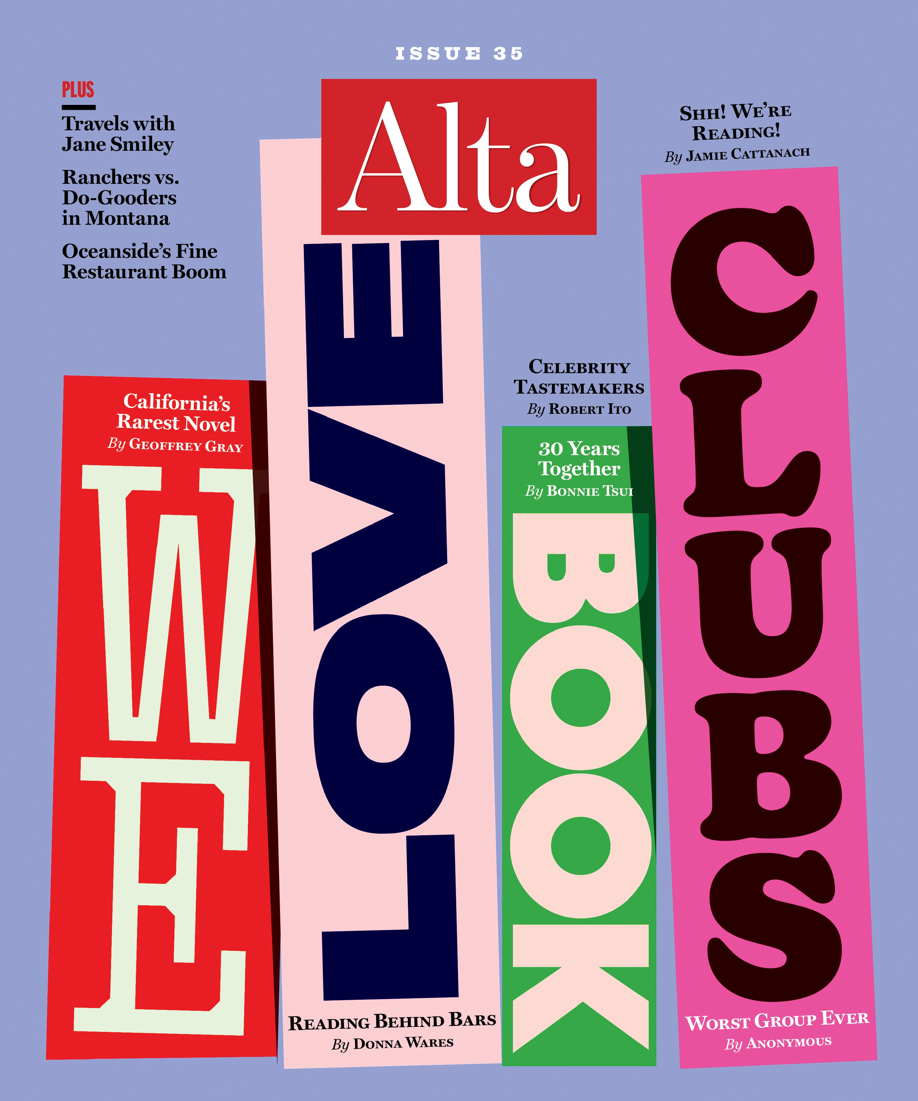ALTA JOURNAL ISSUE 35: WE LOVE BOOK CLUBS – Alta Store